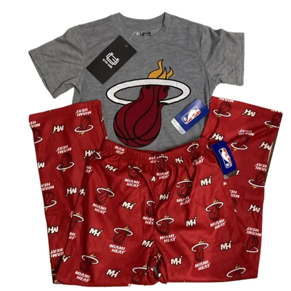 Kids NBA Miami Heat Pajama Set